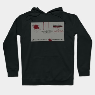 Patrick Bateman business card version 2 Hoodie